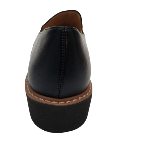 Naturalizer Womens Comfort Shoes Edie Slip On Loafers 6.5M Black Multi - Picture 4 of 6